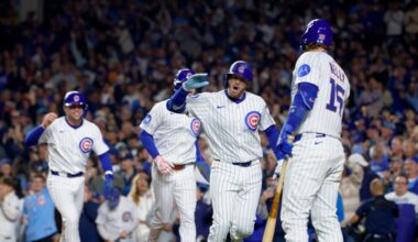 Chicago Cubs vs. Milwaukee Brewers, NL Division Series Game 5, Saturday 10/11, 7:08 CT