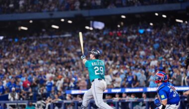With conviction, Bryce Miller, Cal Raleigh, and the Seattle Mariners win ALCS Game 1, 3-1