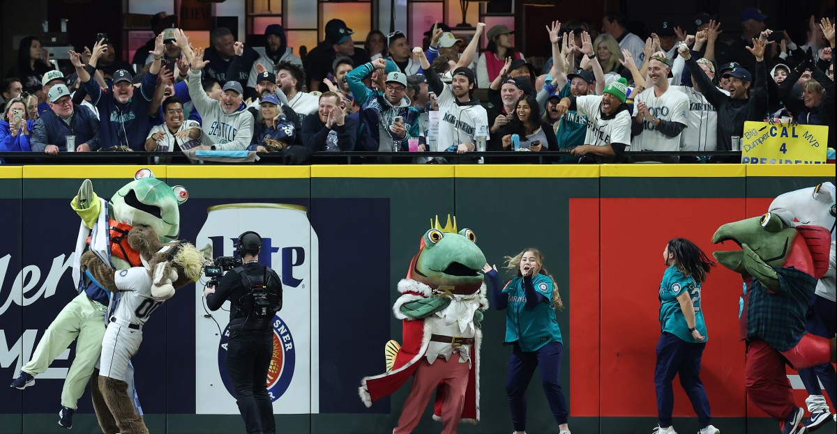 Humpy and the Seattle Mariners Salmon Run their way into the ALCS
