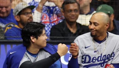 Dodgers playoffs: Mookie Betts & the bases-loaded walk club