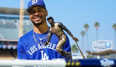 Dodgers news: Mookie Betts wins 2025 Roberto Clemente Award
