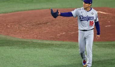 Yamamoto's masterpiece leads Dodgers to World Series Game 2 win, evening series at 1