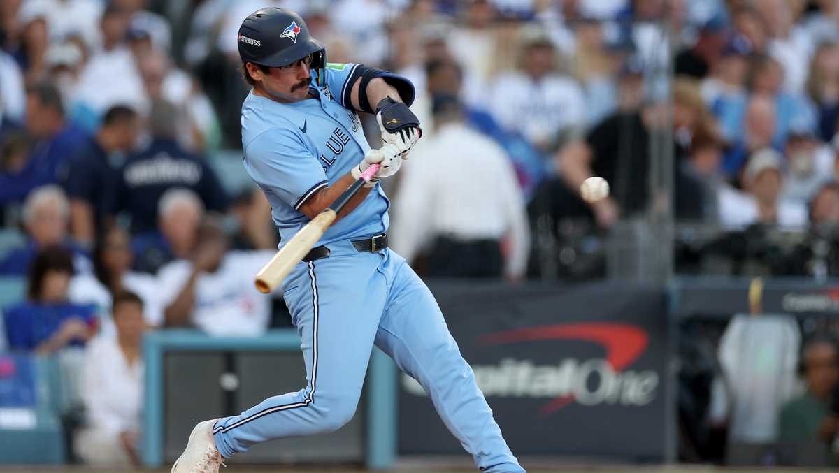 Former NH Fisher Cats lead Blue Jays' Game 5 win over Dodgers