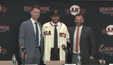 Tony Vitello introduced as San Francisco Giants manager after team makes historic hire