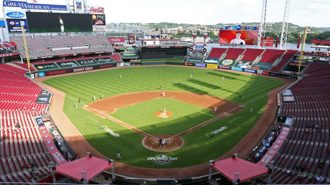 the Great American Ballpark in Cincinnati