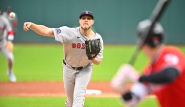 Red Sox fall to Guardians, 5-4, in first game of Saturday doubleheader