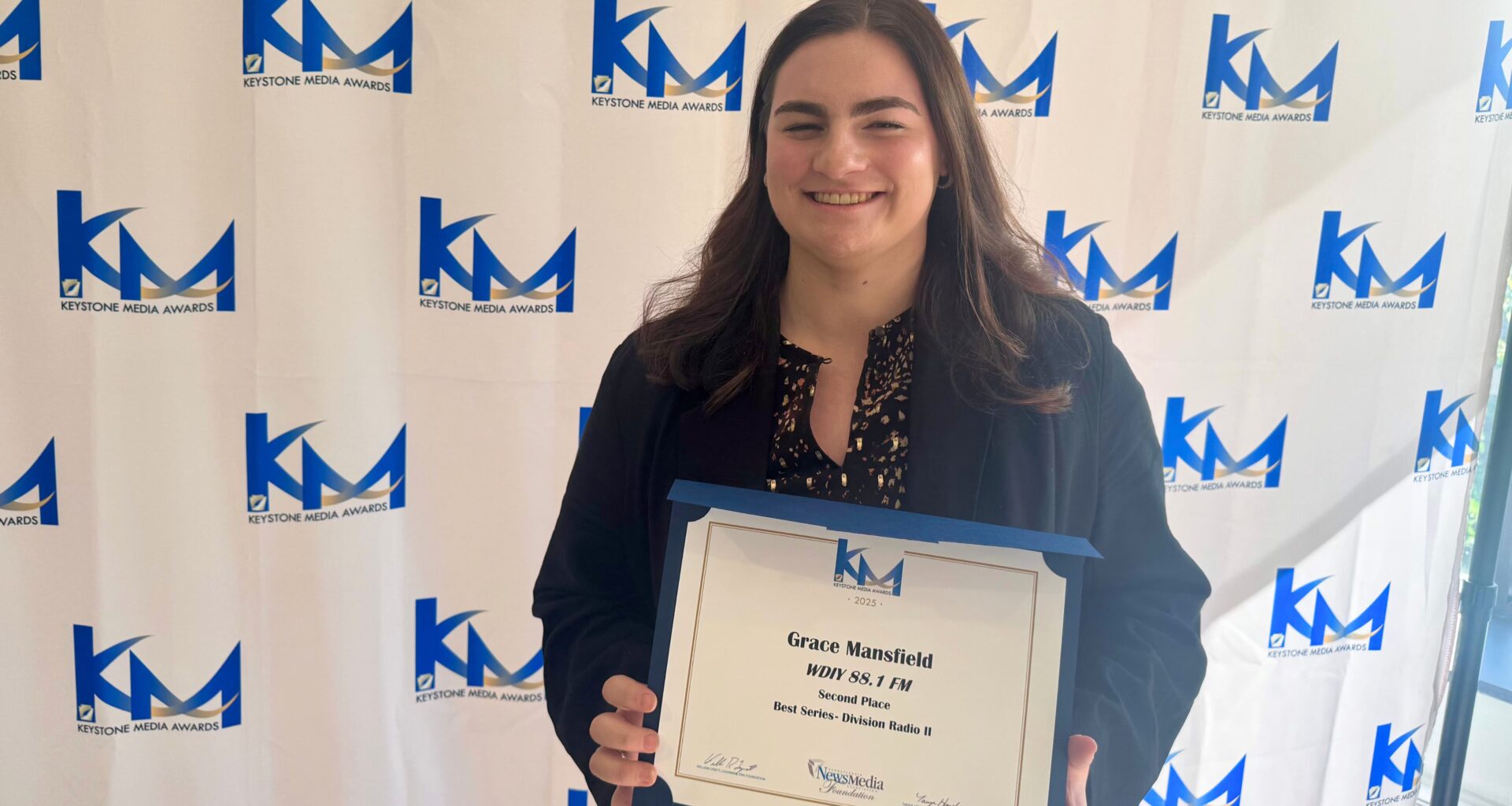 Scranton Jr. Grace Mansfield Wins Broadcast Award, Discusses Podcasting, Baseball, College