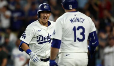 Dodgers news: Max Muncy, Tommy Edman in Game 1 starting lineup