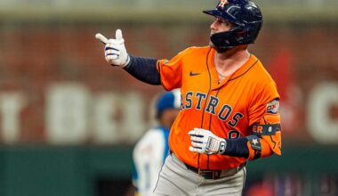 Astros Offense Didn’t Hit the Ball Hard