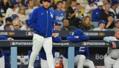 Dodgers-Phillies relief pitcher usage heading into NLDS Game 4