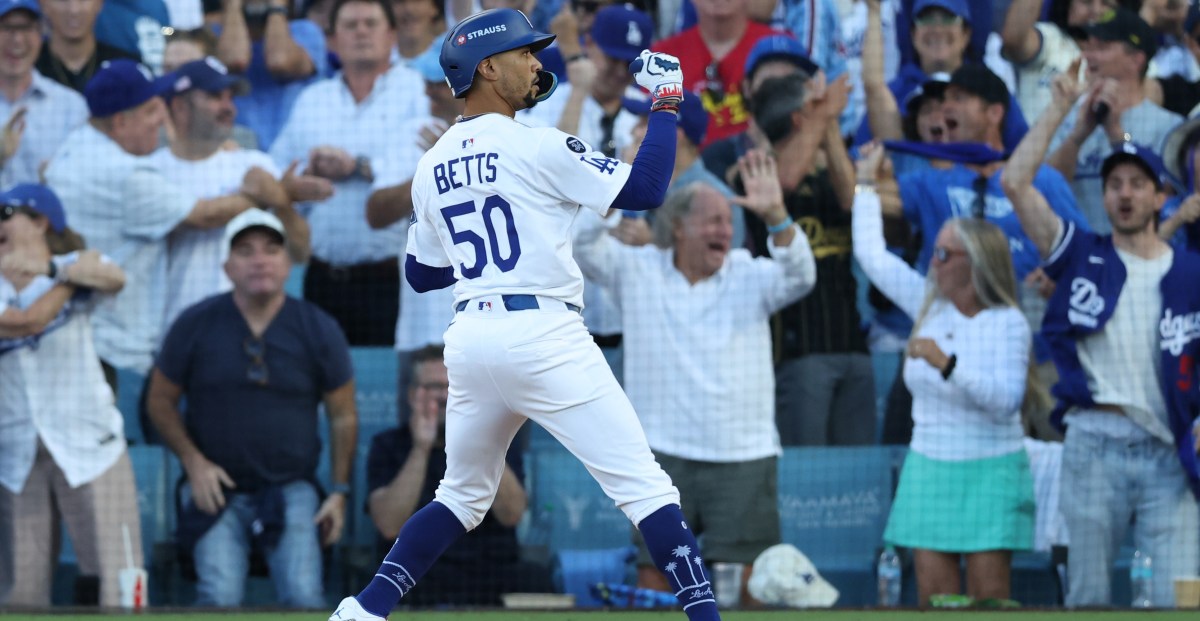 Dodgers playoffs: Mookie Betts clutch walk fuels Game 4 win