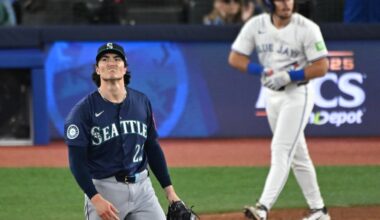 Mariners’ magical run comes to an end in 4-3 loss to Blue Jays