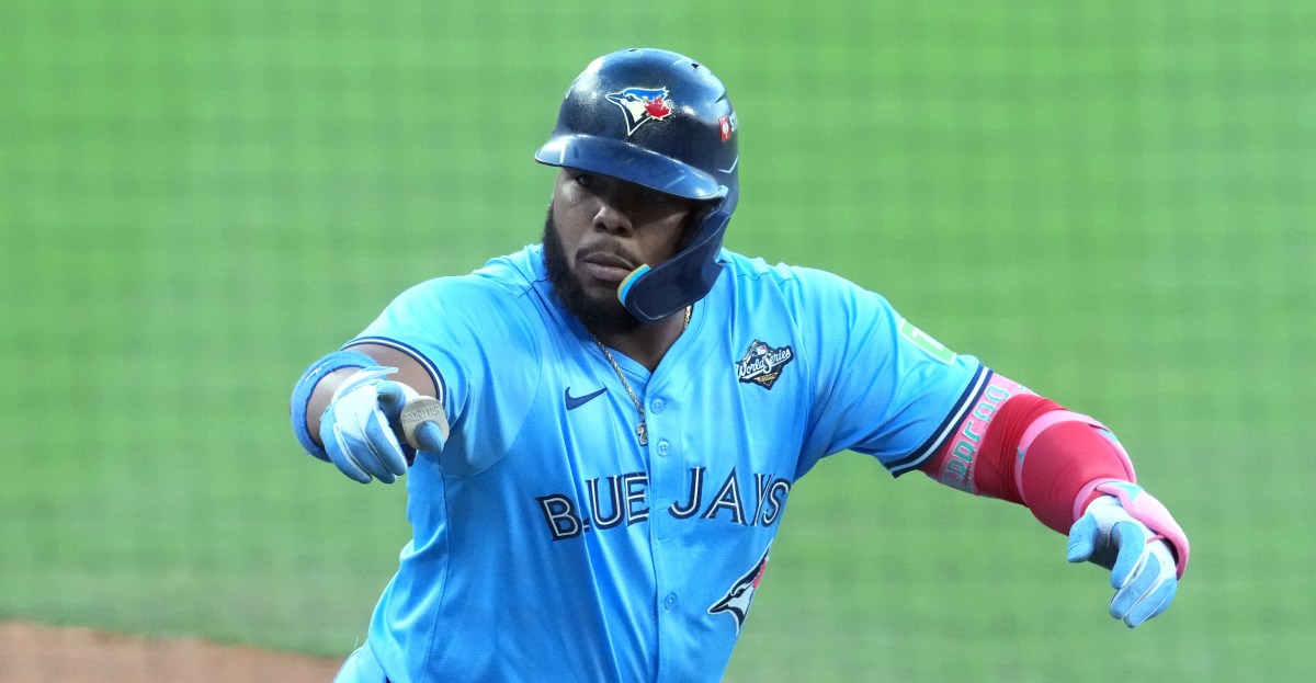 Vladimir Guerrero Jr. is in the midst of an historic postseason run