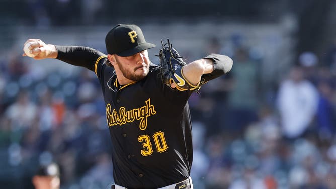 Paul Skenes, pitcher for the Pittsburgh Pirates