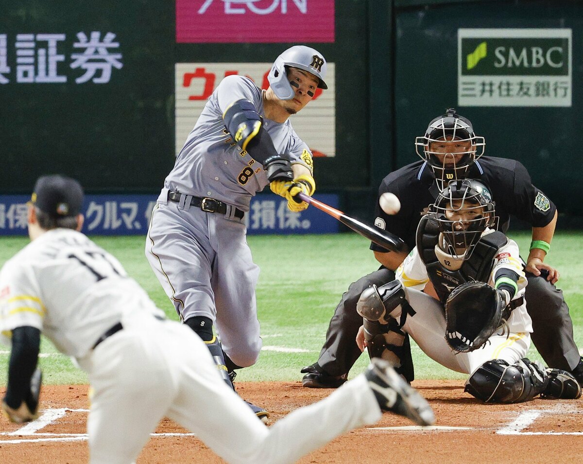 Murakami betters Arihara, Tigers edge Hawks to open Japan Series