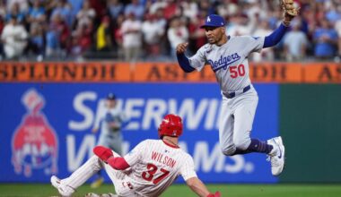 Bet $5, get $300 in bonus bets if your bet wins for Phillies vs. Dodgers
