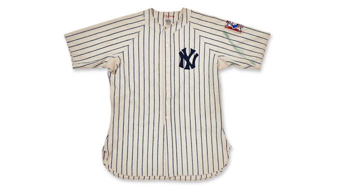Lou Gehrig's Yankees Jersey From the 1939 World Series Could Fetch $4M