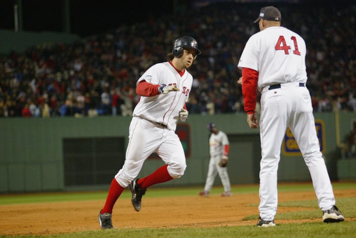 Mark Belhorn, Boston Red Sox, Game 1 (2004)