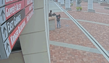 Police release video of suspect vandalizing statue of Marty Brennaman at GABP