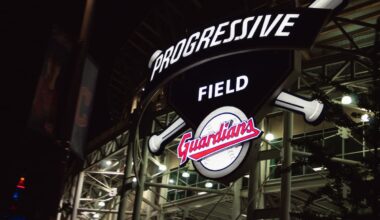 Progressive Field in Cleveland, Ohio