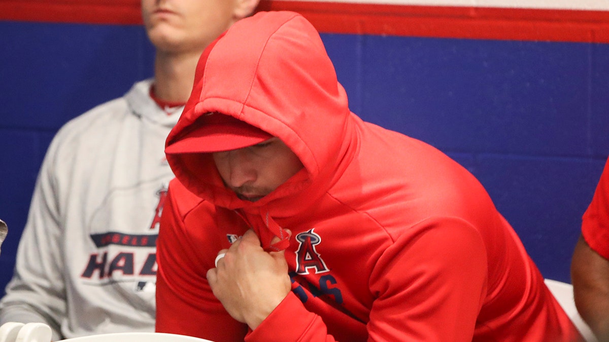 Mike Trout upset