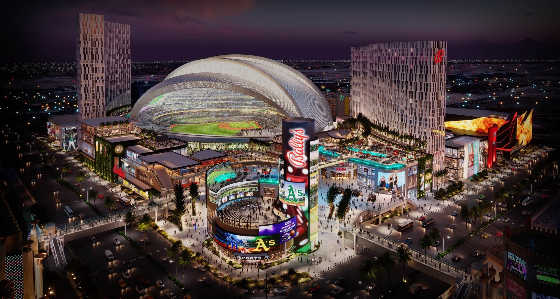 MLB team building new $2bn ballpark 545 miles away from 56-year home on luxury casino resort with rooftop pool