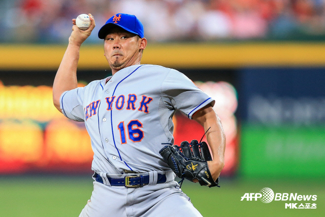 Matsuzaka during his time with the New York Mets. 사진=AFPBBNews=News1