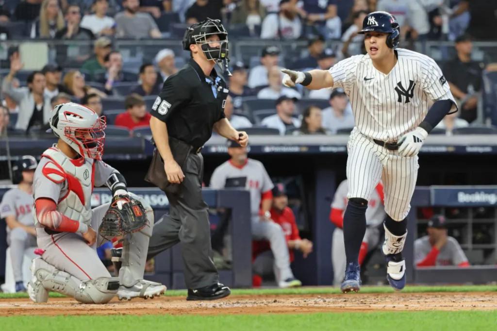 Anthony Volpe rewards Yankees' faith with strong Game 1