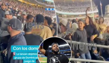 Fan throws can at Vladimir Guerrero Jr.'s family in ugly Yankee Stadium scene