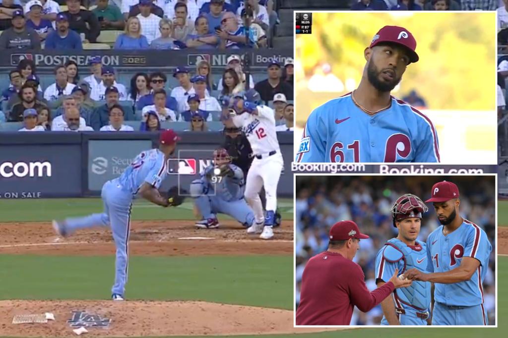 Cristopher Sanchez says umpire apologized to him for critical missed strike as Phillies' season ends in heartbreak