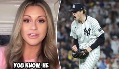 Gambling influencer Lucy Burdge declares war on Yankees' Cam Schlittler after Red Sox chirp