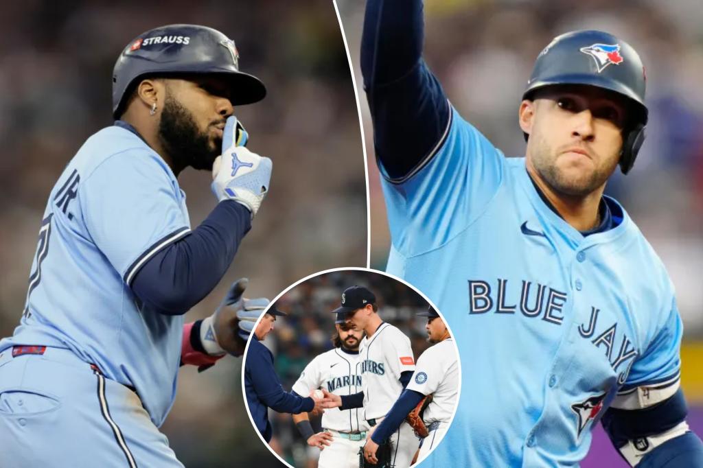 Blue Jays come alive as they knock out Mariners' George Kirby in ALCS Game 3