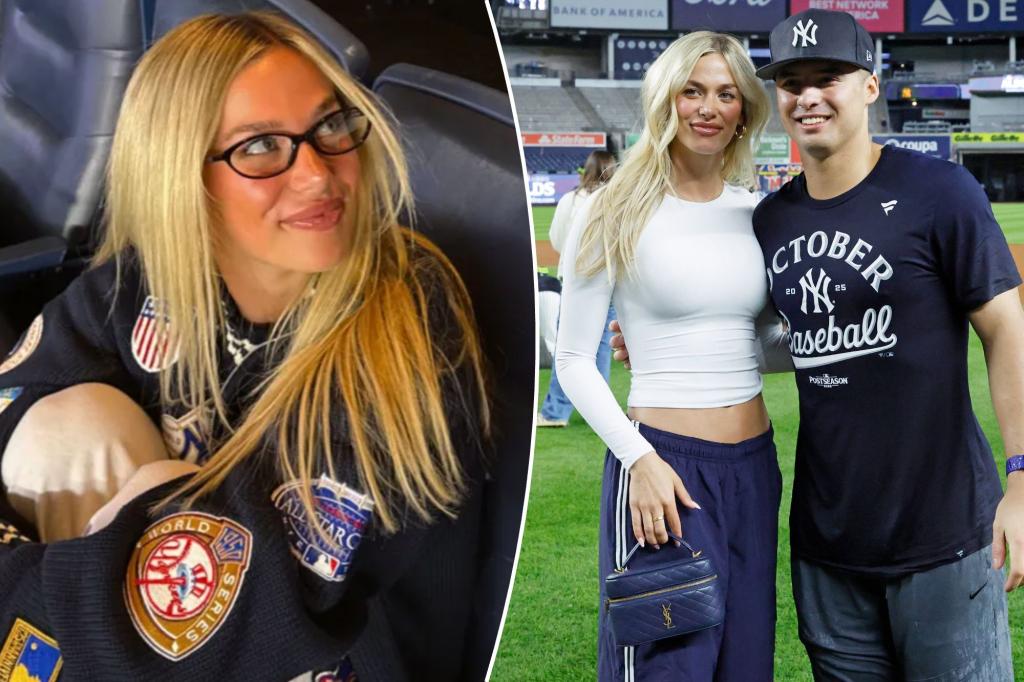 Anthony Volpe's girlfriend takes in Yankees' thrilling Game 3 ALDS win