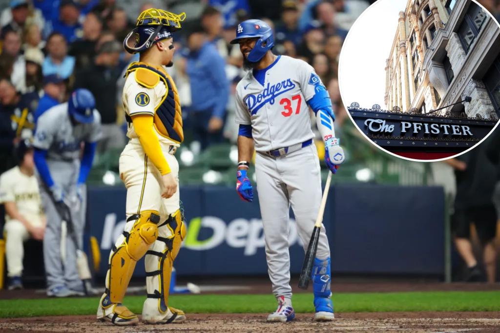 Dodgers' Teoscar Hernandez avoiding haunted hotel on wife's request