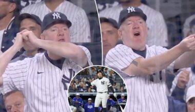 One Yankees fan becomes the face of frustration with Anthony Volpe