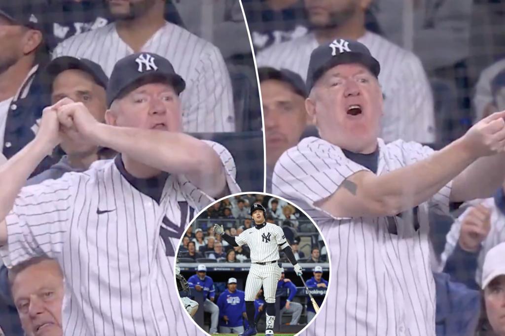 One Yankees fan becomes the face of frustration with Anthony Volpe