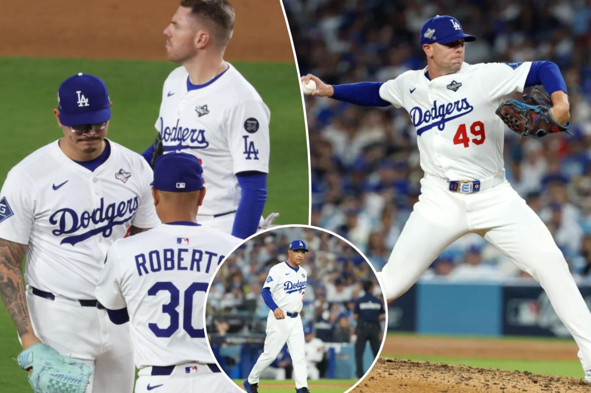 Dave Roberts’ controversial bullpen decisions backfire in Dodgers’ Game 4 World Series blowup