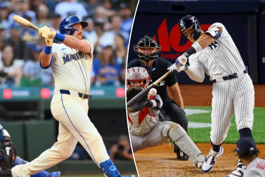 Cal Raleigh beats out Aaron Judge for first award in MVP battle