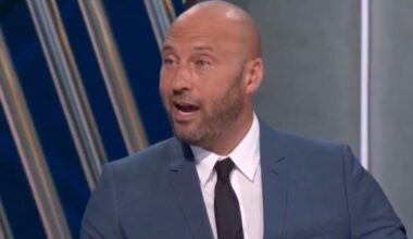 Derek Jeter phone call interrupts MLB pregame show