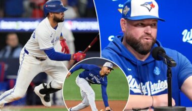 Blue Jays not backing down from ultimate 'Goliath' World Series challenge