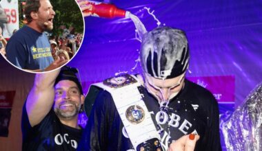 Dave Portnoy not a fan of Yankees' wild card champagne celebration