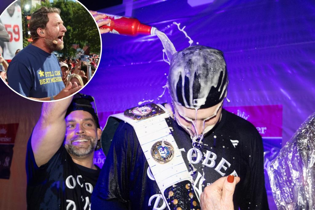 Dave Portnoy not a fan of Yankees' wild card champagne celebration