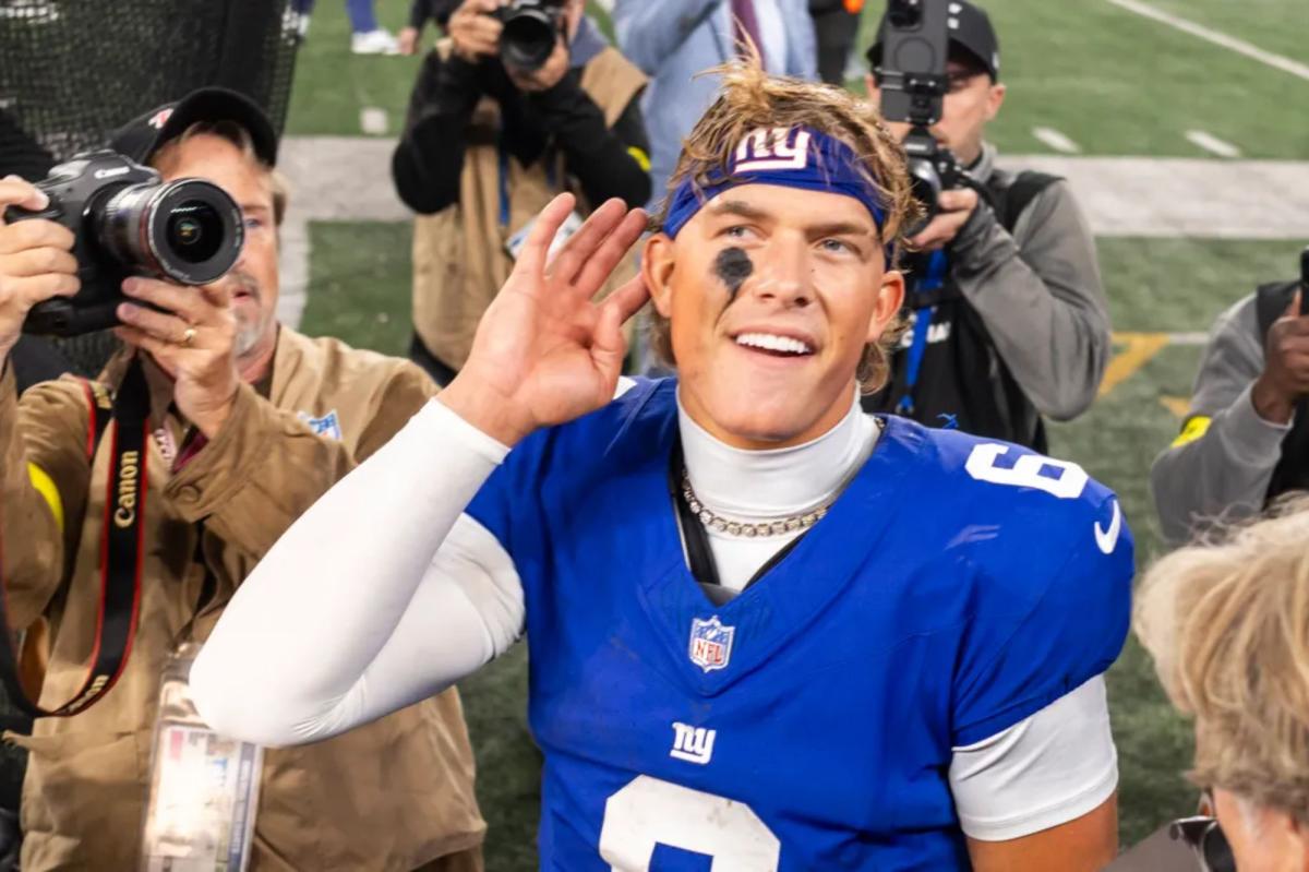 Jaxson Dart is bringing the good days back to the Giants