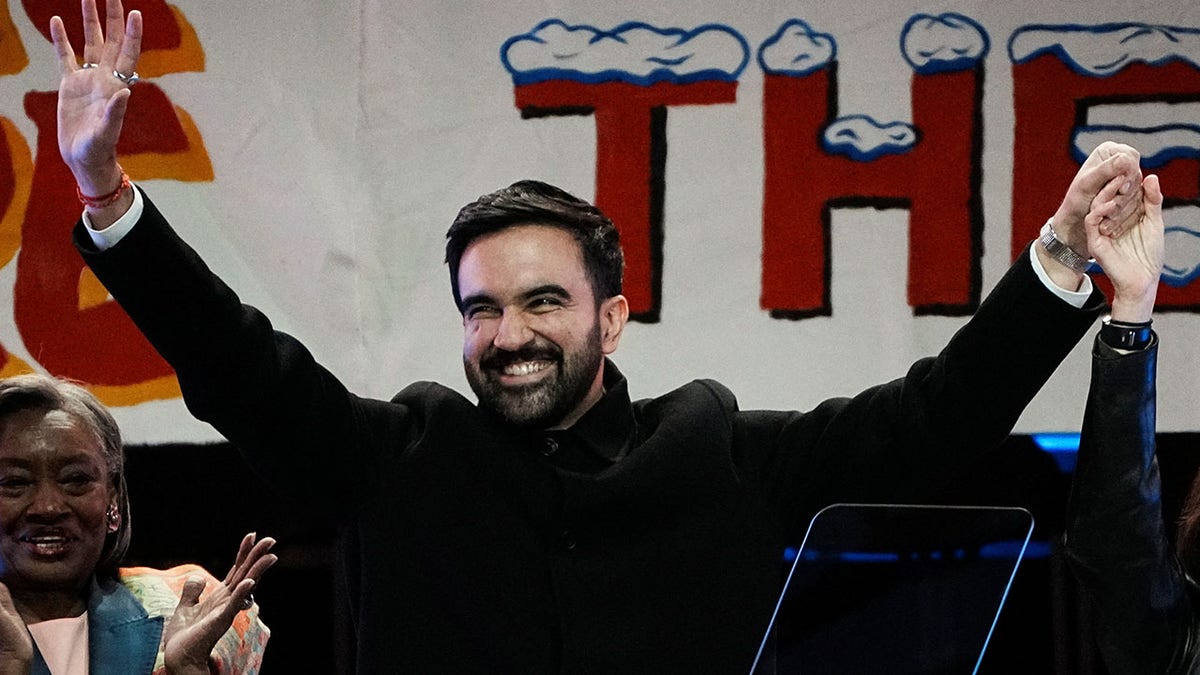 Zohran Mamdani at an event