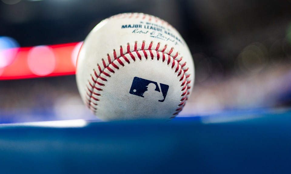 Official Rawlings Major League baseball.