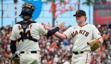 Patrick Bailey, Logan Webb named Gold Glove Award finalists – NBC Sports Bay Area & California