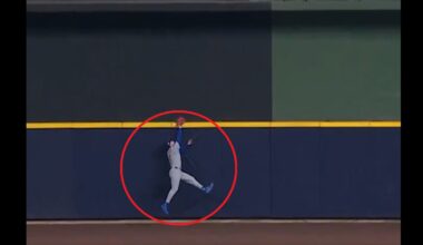 Pete Crow-Armstrong gets clowned for his awful attempt at a HR robbery