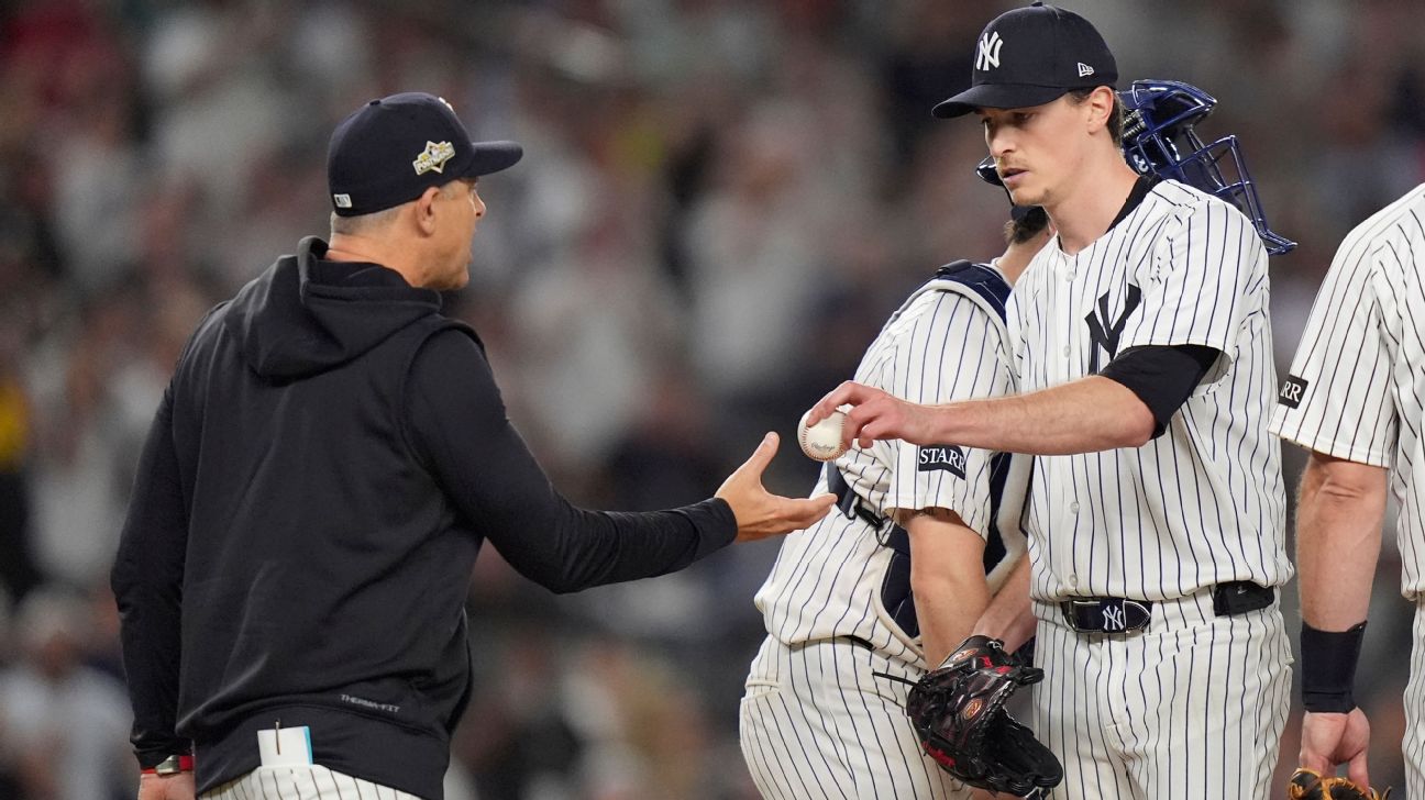 Yankees' Boone defends pulling Fried as bullpen fumbles Game 1