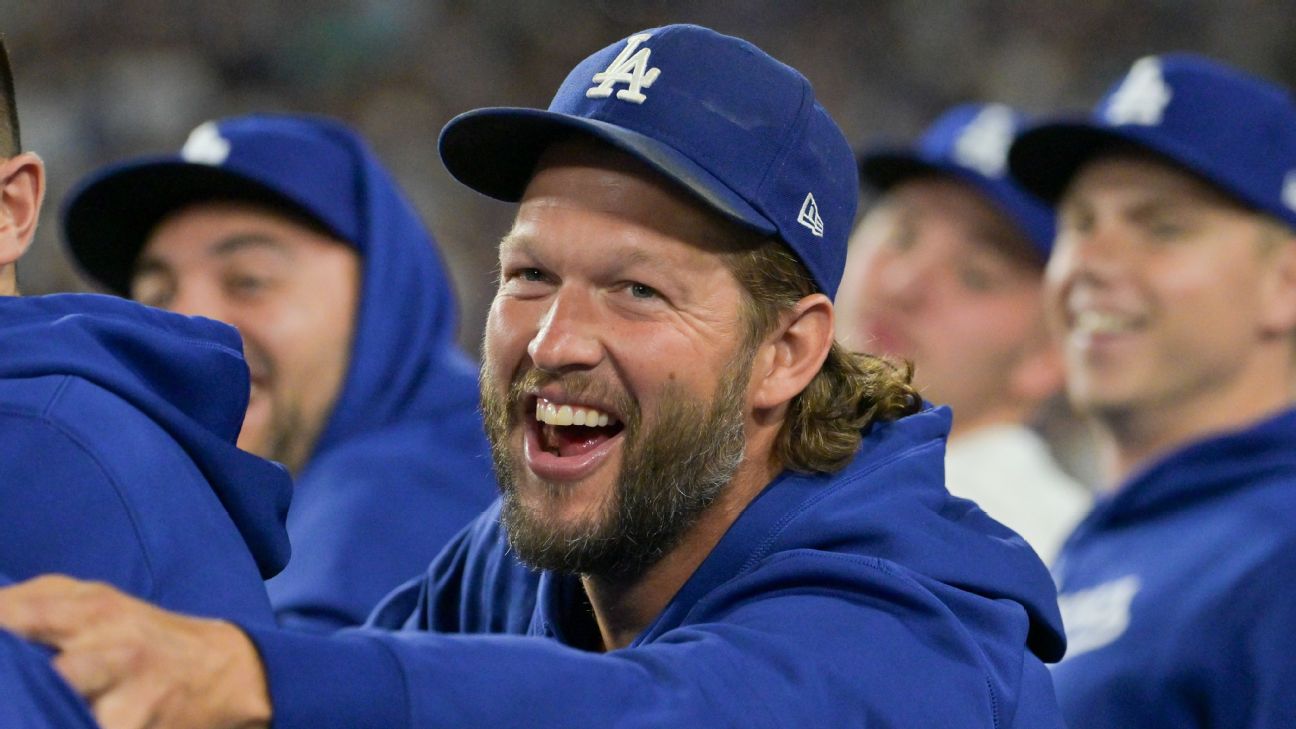 Dodgers' Kershaw to pitch out of bullpen in NLDS vs. Phillies