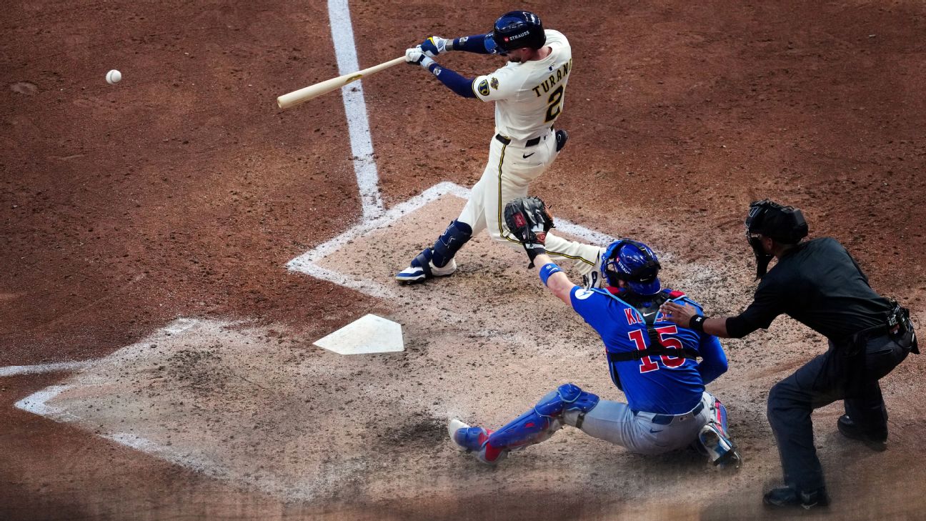 MLB division series: Lineups, analysis for Cubs-Brewers Game 5